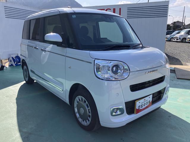 ムーヴキャンバスセオリーＧエアバック　フリーキー　ＡＢＳ　スマートキーＰスタート（山口県）の中古車
