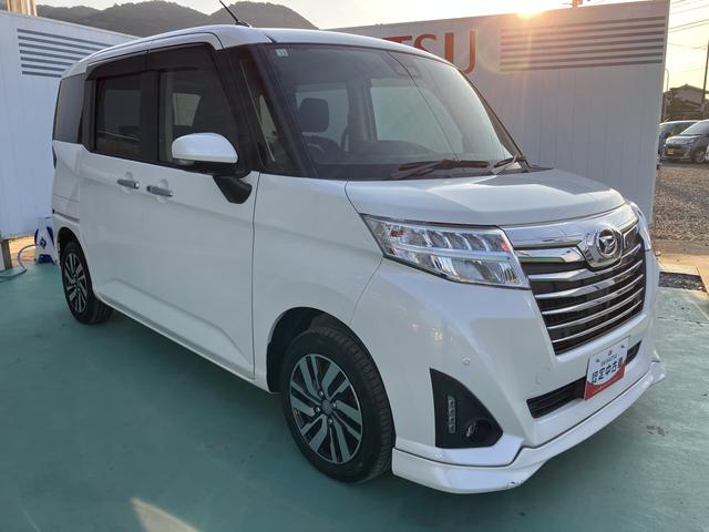 トールカスタムＧ　リミテッド　ＳＡIIIナビＴＶ　ＡＢＳ　スマートキー　エアバッグ　キーレス　アルミホイール　記録簿（山口県）の中古車