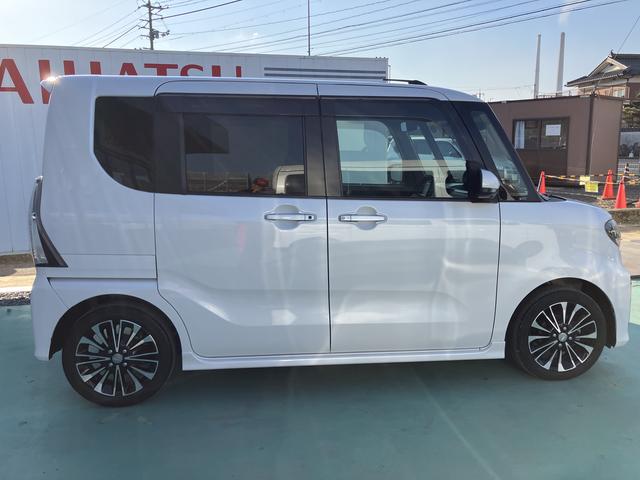 タントカスタムＲＳＥＴＣ車載器　スマートエントリー　キーフリーキー　１オーナー　ターボ車　ナビＴＶ　アルミホイール　ＡＢＳ　点検記録簿　エアバッグ（山口県）の中古車