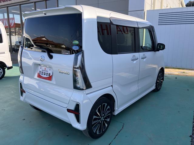 タントカスタムＲＳＥＴＣ車載器　スマートエントリー　キーフリーキー　１オーナー　ターボ車　ナビＴＶ　アルミホイール　ＡＢＳ　点検記録簿　エアバッグ（山口県）の中古車