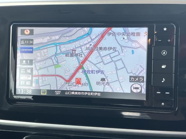 ムーヴキャンバスＧブラックインテリアリミテッド　ＳＡIIIスマキー　カーナビ　キーフリー　ワンオーナー車　ＡＢＳ　エアバック（山口県）の中古車