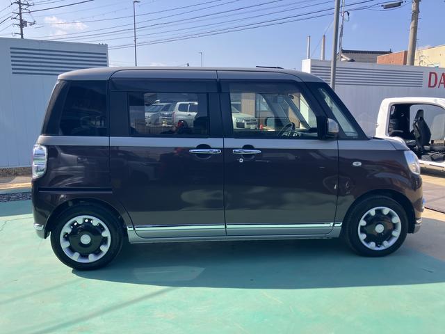 ムーヴキャンバスＧブラックインテリアリミテッド　ＳＡIIIスマキー　カーナビ　キーフリー　ワンオーナー車　ＡＢＳ　エアバック（山口県）の中古車