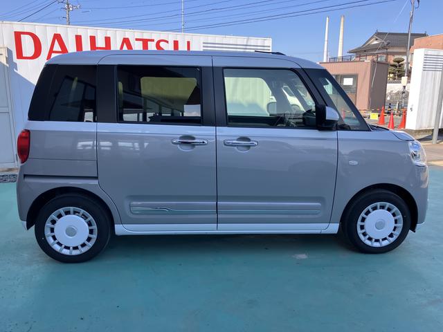 ムーヴキャンバスストライプスGターボスマートキープッシュスタート ターボエンジン キーフリー ABS エアバック(山口県)の中古車