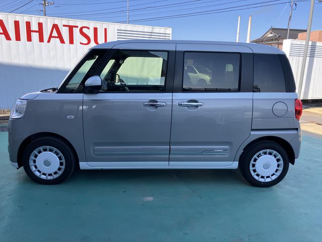 ムーヴキャンバスストライプスGターボスマートキープッシュスタート ターボエンジン キーフリー ABS エアバック(山口県)の中古車