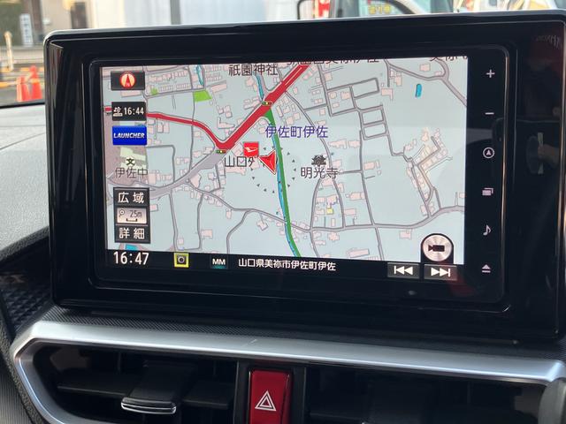 ロッキーＧワンオーナー　アルミ　ターボ車　整備記録簿　キーフリーシステム　カーナビ　エアバック　ＡＢＳ　インテリキー（山口県）の中古車