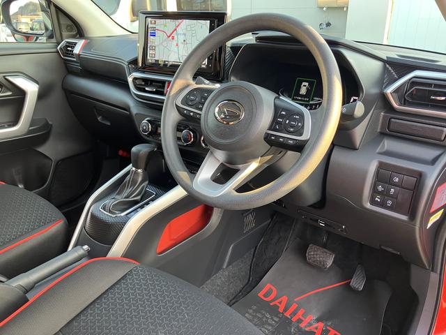 ロッキーＧワンオーナー　アルミ　ターボ車　整備記録簿　キーフリーシステム　カーナビ　エアバック　ＡＢＳ　インテリキー（山口県）の中古車