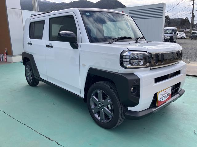 タフトＧ　ダーククロムベンチャーＡＷ　サンル−フ　スマートキー＆プッシュスタート　キーフリーシステム　ＡＢＳ　エアバック（山口県）の中古車