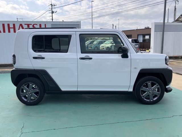 タフトＧ　ダーククロムベンチャーＡＷ　サンル−フ　スマートキー＆プッシュスタート　キーフリーシステム　ＡＢＳ　エアバック（山口県）の中古車