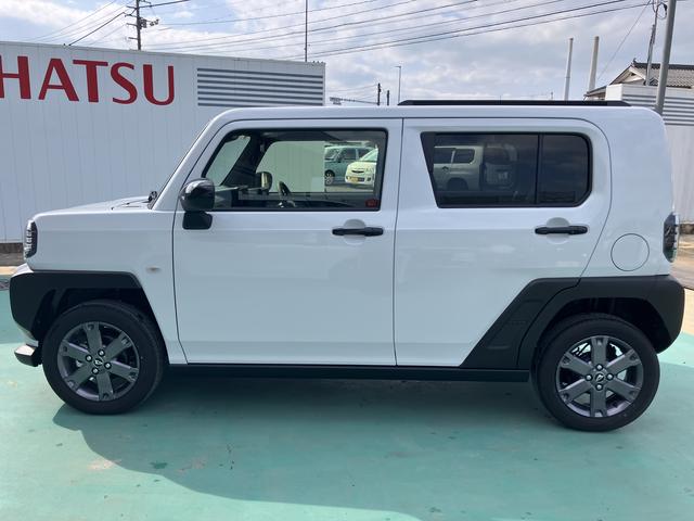 タフトＧ　ダーククロムベンチャーＡＷ　サンル−フ　スマートキー＆プッシュスタート　キーフリーシステム　ＡＢＳ　エアバック（山口県）の中古車