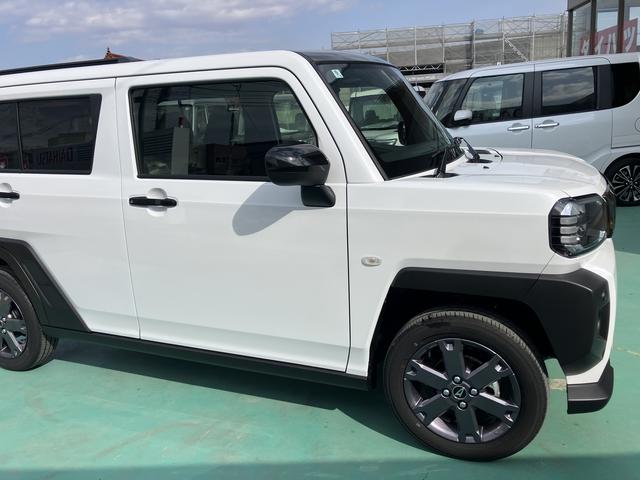 タフトＧ　ダーククロムベンチャーＡＷ　サンル−フ　スマートキー＆プッシュスタート　キーフリーシステム　ＡＢＳ　エアバック（山口県）の中古車