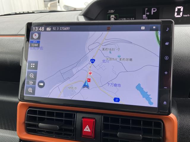 タントファンクロスターボスマキー　ワンオーナー車　ナビＴＶ　ターボエンジン　キーフリーシステム　アルミ　エアバッグ　記録簿　ＡＢＳ（山口県）の中古車