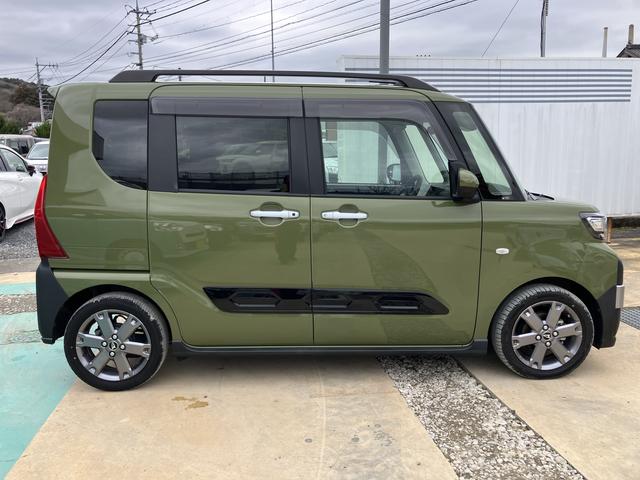 タントファンクロスターボスマキー　ワンオーナー車　ナビＴＶ　ターボエンジン　キーフリーシステム　アルミ　エアバッグ　記録簿　ＡＢＳ（山口県）の中古車