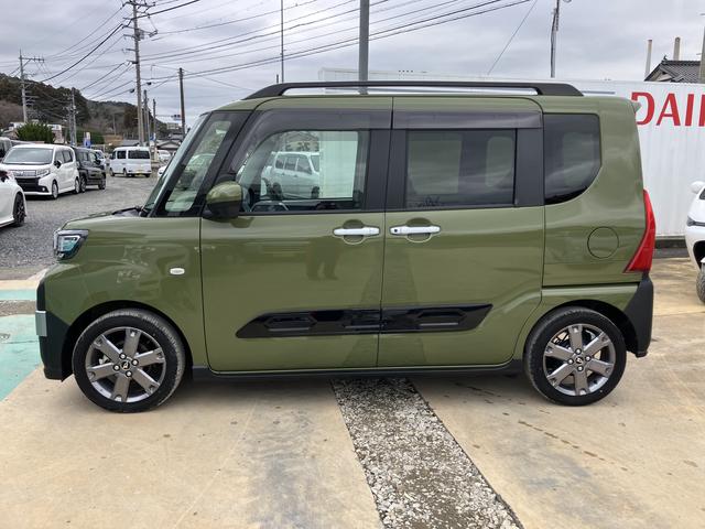 タントファンクロスターボスマキー　ワンオーナー車　ナビＴＶ　ターボエンジン　キーフリーシステム　アルミ　エアバッグ　記録簿　ＡＢＳ（山口県）の中古車