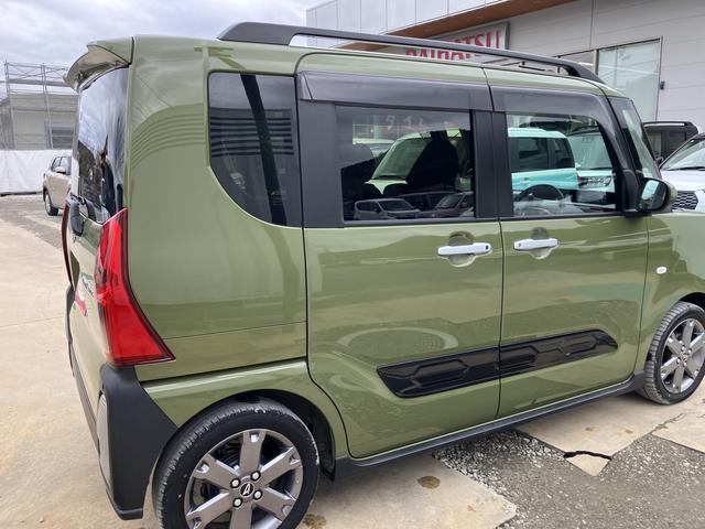 タントファンクロスターボスマキー　ワンオーナー車　ナビＴＶ　ターボエンジン　キーフリーシステム　アルミ　エアバッグ　記録簿　ＡＢＳ（山口県）の中古車