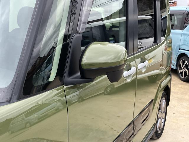 タントファンクロスターボスマキー　ワンオーナー車　ナビＴＶ　ターボエンジン　キーフリーシステム　アルミ　エアバッグ　記録簿　ＡＢＳ（山口県）の中古車