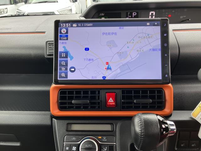 タントファンクロスターボスマキー　ワンオーナー車　ナビＴＶ　ターボエンジン　キーフリーシステム　アルミ　エアバッグ　記録簿　ＡＢＳ（山口県）の中古車