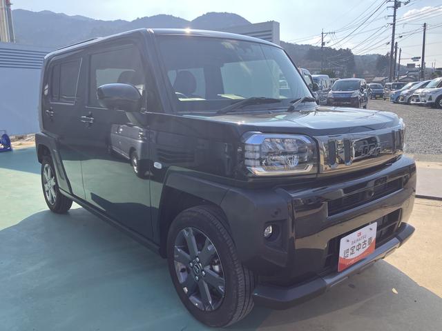 タフトＧターボ　ダーククロムベンチャーキーフリーシステム　ターボエンジン　ムーンルーフ　ＡＢＳ　エアバック　アルミ　スマートキー（山口県）の中古車