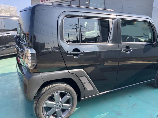 タフトＧターボ　ダーククロムベンチャーキーフリーシステム　ターボエンジン　ムーンルーフ　ＡＢＳ　エアバック　アルミ　スマートキー（山口県）の中古車