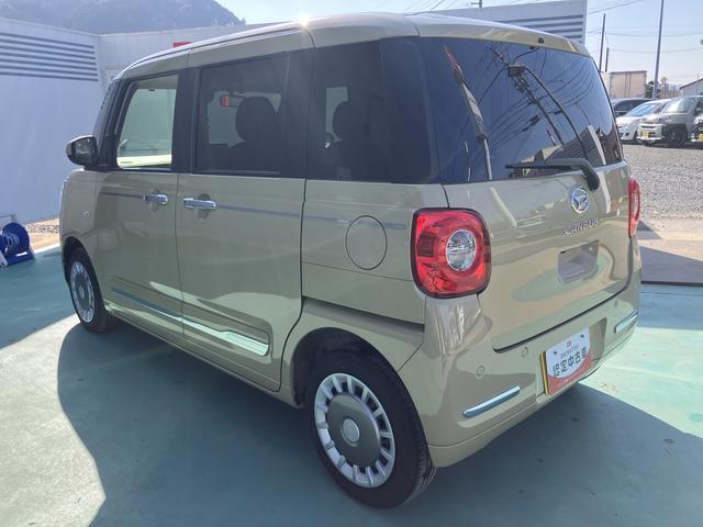 ムーヴキャンバスセオリーＧエアバック　フリーキー　ＡＢＳ　スマートキーＰスタート（山口県）の中古車