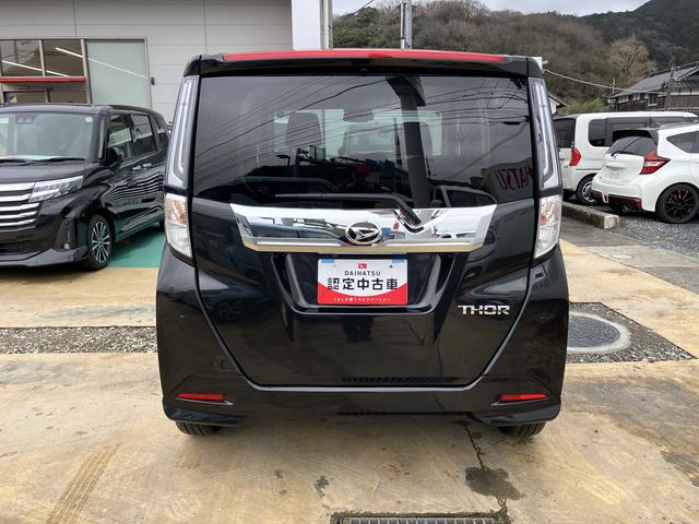 トールカスタムＧ　ターボターボ車　キーフリーシステム　ＴＶ　スマキ−　アルミホイール　記録簿　ＡＢＳ　エアバック　ワンオ−ナ−　禁煙（山口県）の中古車