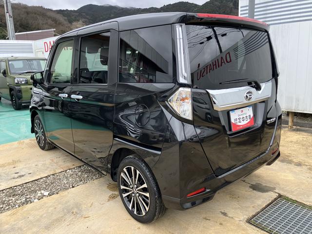 トールカスタムＧ　ターボターボ車　キーフリーシステム　ＴＶ　スマキ−　アルミホイール　記録簿　ＡＢＳ　エアバック　ワンオ−ナ−　禁煙（山口県）の中古車