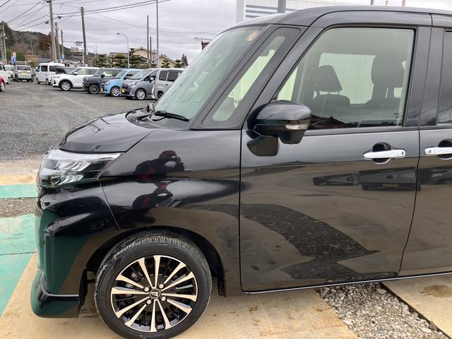 トールカスタムＧ　ターボターボ車　キーフリーシステム　ＴＶ　スマキ−　アルミホイール　記録簿　ＡＢＳ　エアバック　ワンオ−ナ−　禁煙（山口県）の中古車