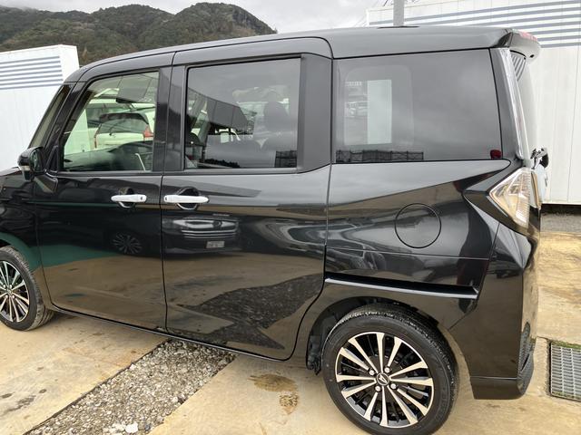 トールカスタムＧ　ターボターボ車　キーフリーシステム　ＴＶ　スマキ−　アルミホイール　記録簿　ＡＢＳ　エアバック　ワンオ−ナ−　禁煙（山口県）の中古車