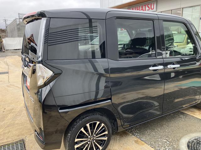 トールカスタムＧ　ターボターボ車　キーフリーシステム　ＴＶ　スマキ−　アルミホイール　記録簿　ＡＢＳ　エアバック　ワンオ−ナ−　禁煙（山口県）の中古車