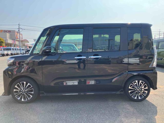 タントカスタムＲＳ禁煙　ターボ　スマートキープッシュスタート　キーフリーキー　１オーナー　アルミホイール　ＡＢＳ　エアバック　メンテナンスノート（山口県）の中古車