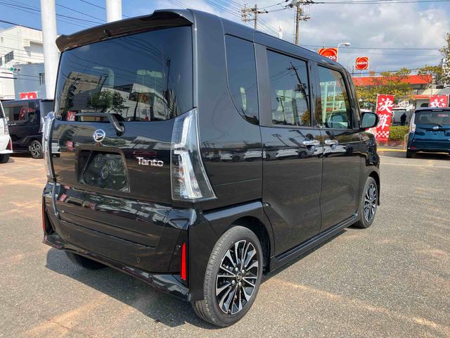 タントカスタムＲＳ禁煙　ターボ　スマートキープッシュスタート　キーフリーキー　１オーナー　アルミホイール　ＡＢＳ　エアバック　メンテナンスノート（山口県）の中古車