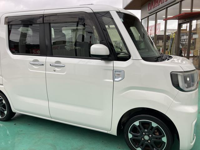 ウェイクＧターボ　レジャーエディションＳＡIIスマートキープッシュスタート　ワンオーナー　キーフリーシステム　アルミ　ターボ　エアバック　ＡＢＳ（山口県）の中古車