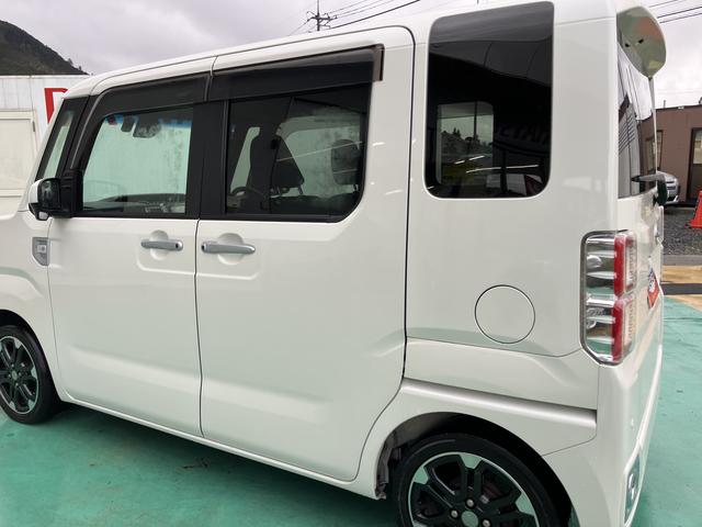 ウェイクＧターボ　レジャーエディションＳＡIIスマートキープッシュスタート　ワンオーナー　キーフリーシステム　アルミ　ターボ　エアバック　ＡＢＳ（山口県）の中古車