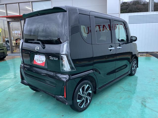 タントカスタムＸワンオーナ　スマートキー　ＡＢＳ　点検記録簿　アルミホイール　エアバック　キーフリ−（山口県）の中古車