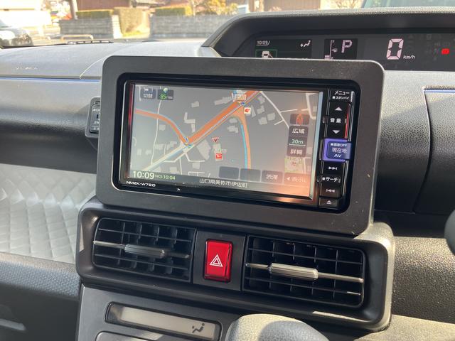 タントＸキーレスエントリーシステム　ナビ　スマキー　１オーナー　エアＢ　ＡＢＳ　定期点検記録簿（山口県）の中古車