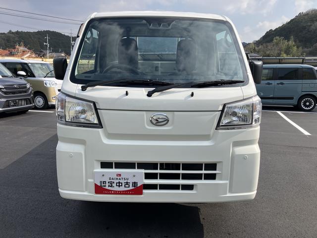 ハイゼットトラックスタンダードシングルエアバッグ エアコン付 パワステ ABS 4wd(山口県)の中古車