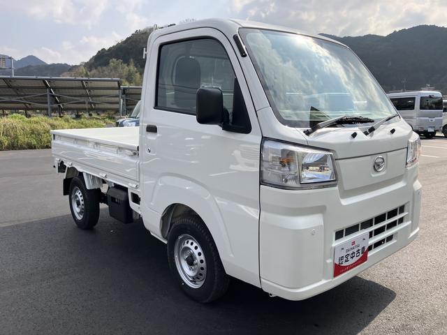ハイゼットトラックスタンダードシングルエアバッグ エアコン付 パワステ ABS 4wd(山口県)の中古車