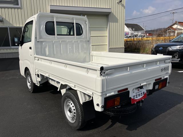 ハイゼットトラックスタンダードシングルエアバッグ エアコン付 パワステ ABS 4wd(山口県)の中古車