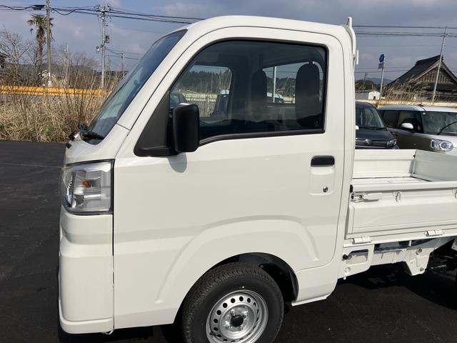 ハイゼットトラックスタンダードシングルエアバッグ エアコン付 パワステ ABS 4wd(山口県)の中古車