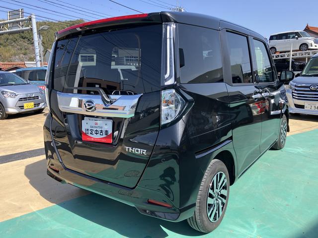 トールカスタムＧフリーキー　エアバック　ＡＢＳ　ＴＶ　アルミホイール　スマートキー・プッシュスタート（山口県）の中古車