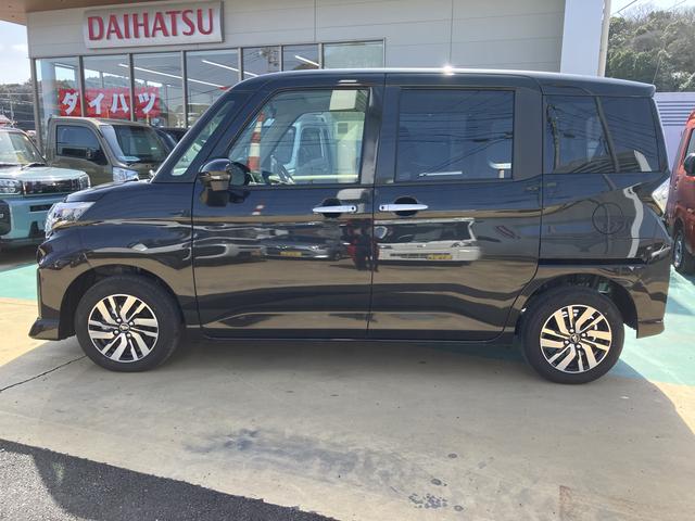 トールカスタムＧフリーキー　エアバック　ＡＢＳ　ＴＶ　アルミホイール　スマートキー・プッシュスタート（山口県）の中古車