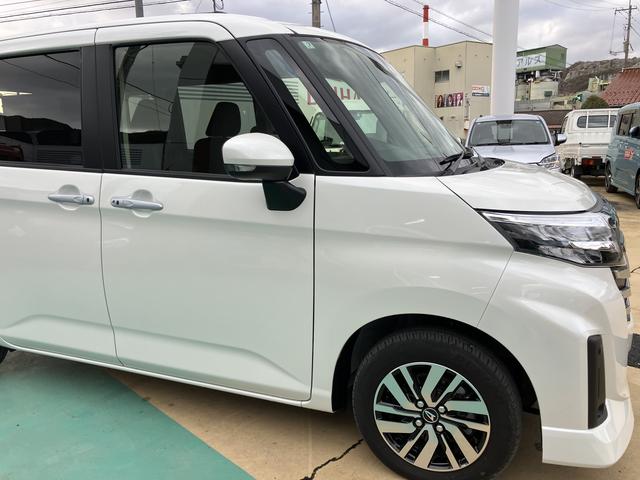 トールカスタムＧフリーキー　エアバック　ＡＢＳ　ＴＶ　アルミホイール　スマートキー・プッシュスタート（山口県）の中古車