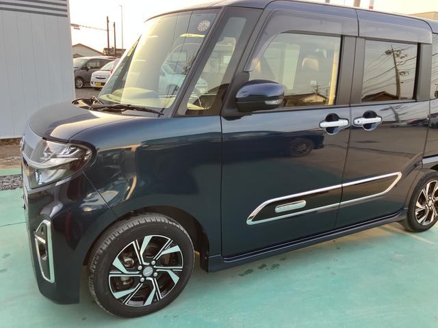 タントカスタムXスタイルセレクションメンテナンスノート スマキー 1オーナー アルミホイール ABS エアバッグ ナビ&TV キーレスエントリー(山口県)の中古車