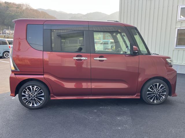 タントカスタムRSターボ スマートキープッシュスタート キーフリーキー 1オーナー アルミホイール ABS エアバック(山口県)の中古車