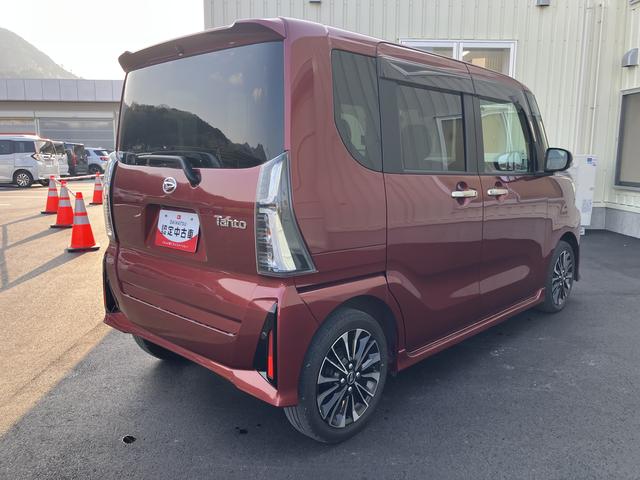 タントカスタムRSターボ スマートキープッシュスタート キーフリーキー 1オーナー アルミホイール ABS エアバック(山口県)の中古車