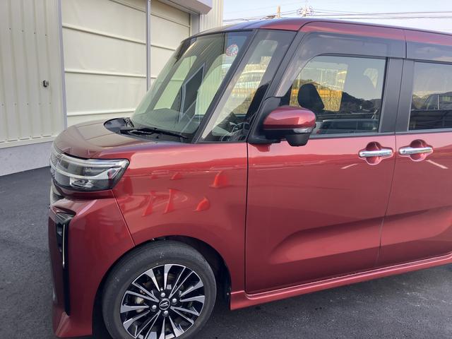 タントカスタムRSターボ スマートキープッシュスタート キーフリーキー 1オーナー アルミホイール ABS エアバック(山口県)の中古車