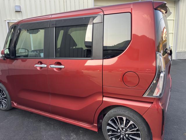 タントカスタムRSターボ スマートキープッシュスタート キーフリーキー 1オーナー アルミホイール ABS エアバック(山口県)の中古車