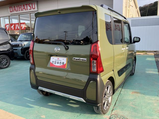 タントファンクロスターボスマートキープッシュスタート　ターボ車　アルミホイール　キーフリーシステム　エアバッグ　ＡＢＳ（山口県）の中古車