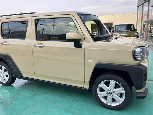 タフトＧ　クロムベンチャースマートキ　アルミ　キーフリーシステム　ＡＢＳ　エアバック　スライディングルーフ（山口県）の中古車