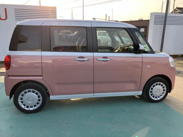 ムーヴキャンバスストライプスＸプッシュスタートスマートキー　キーフリーシステム　ＡＢＳ　エアバック（山口県）の中古車