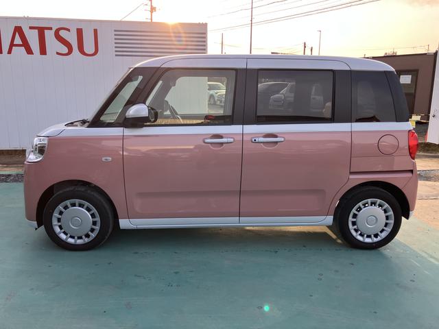 ムーヴキャンバスストライプスＸプッシュスタートスマートキー　キーフリーシステム　ＡＢＳ　エアバック（山口県）の中古車